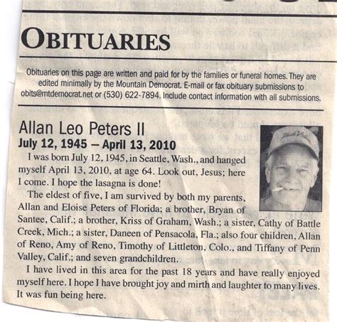 All Obituaries .